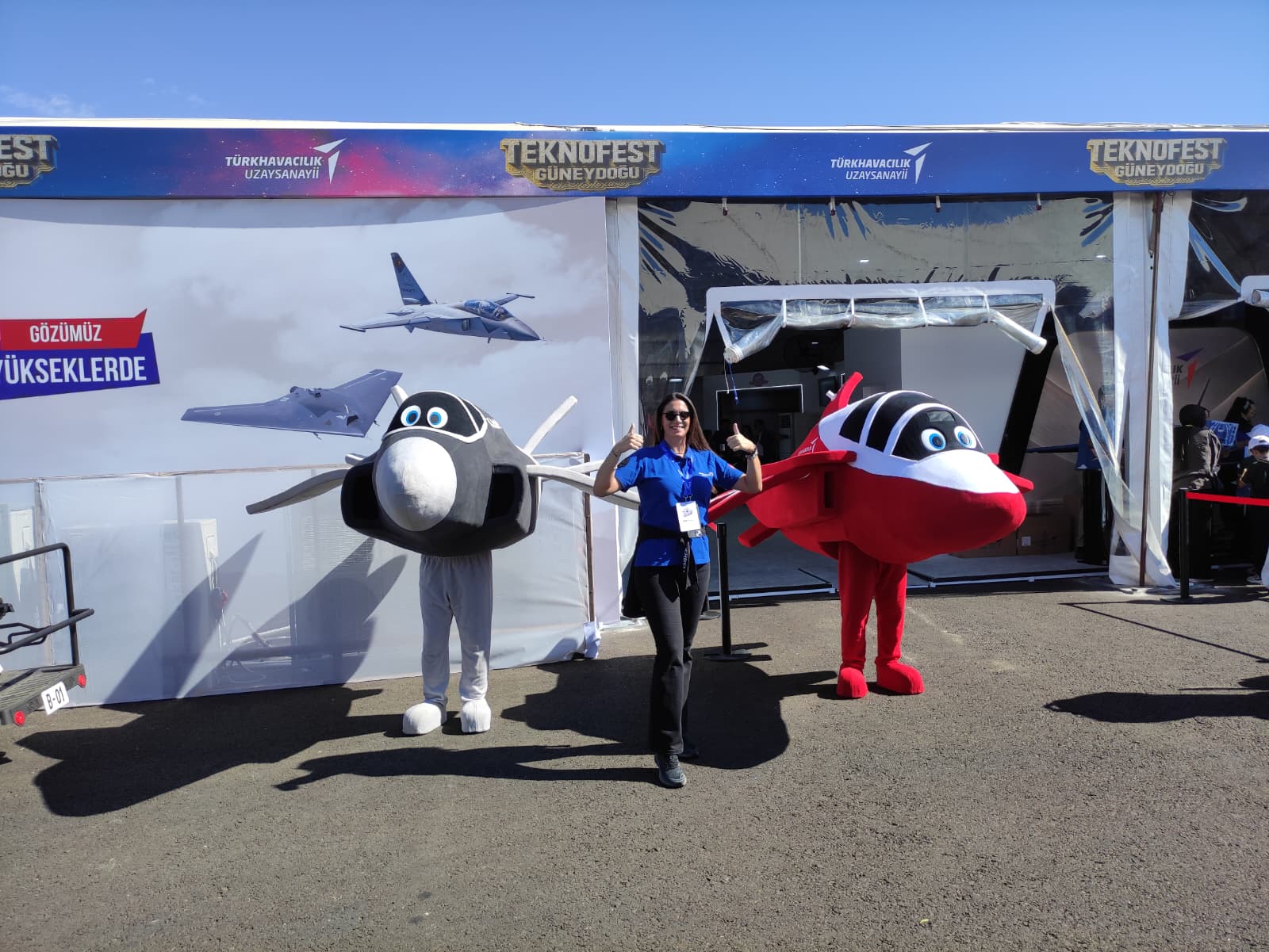 TEKNOFEST Güneydoğu'da KAAN ve HÜRJET Karakter Gösterisi